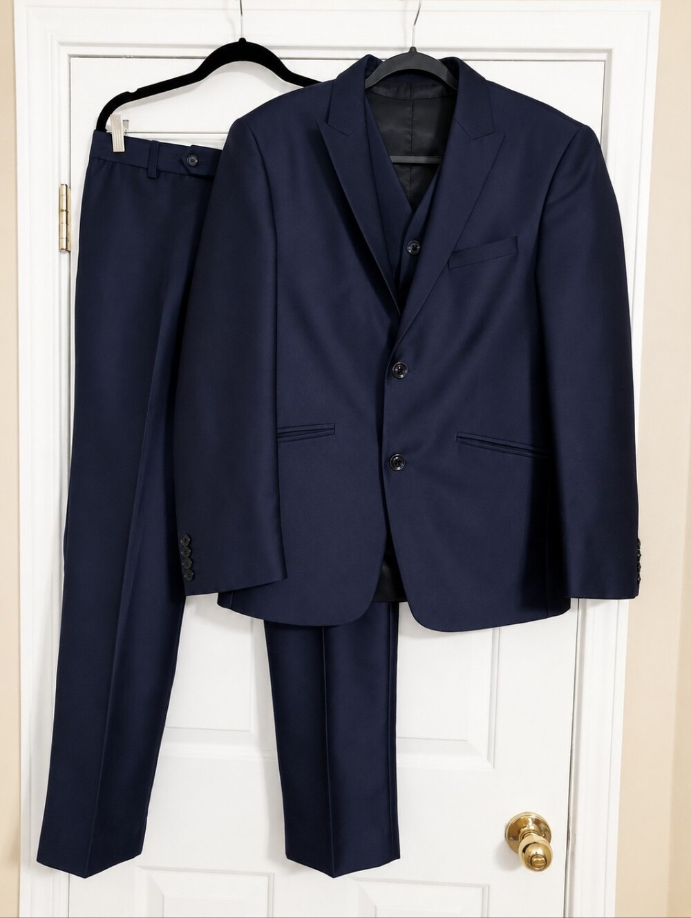 Bonsior Classic Formal Tailoring Corporate Minimalist Professional Suit Size S